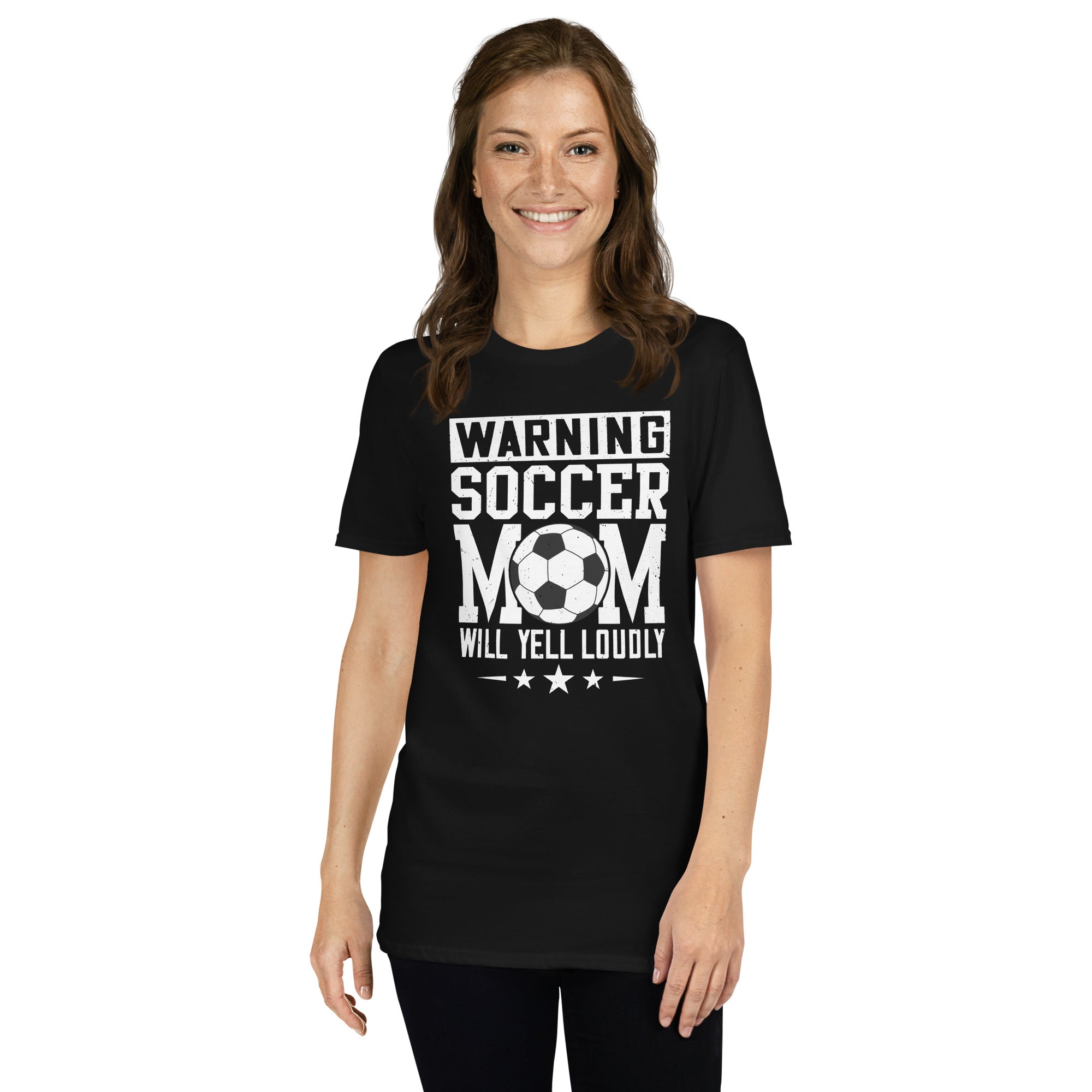 Warning Soccer Mom Will Yell Loudly T-Shirt - Funny Gift - Cuccico Design