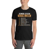 Senior Citizen Texting Code Funny T-Shirt - Grandpa Gift - Cuccico Design