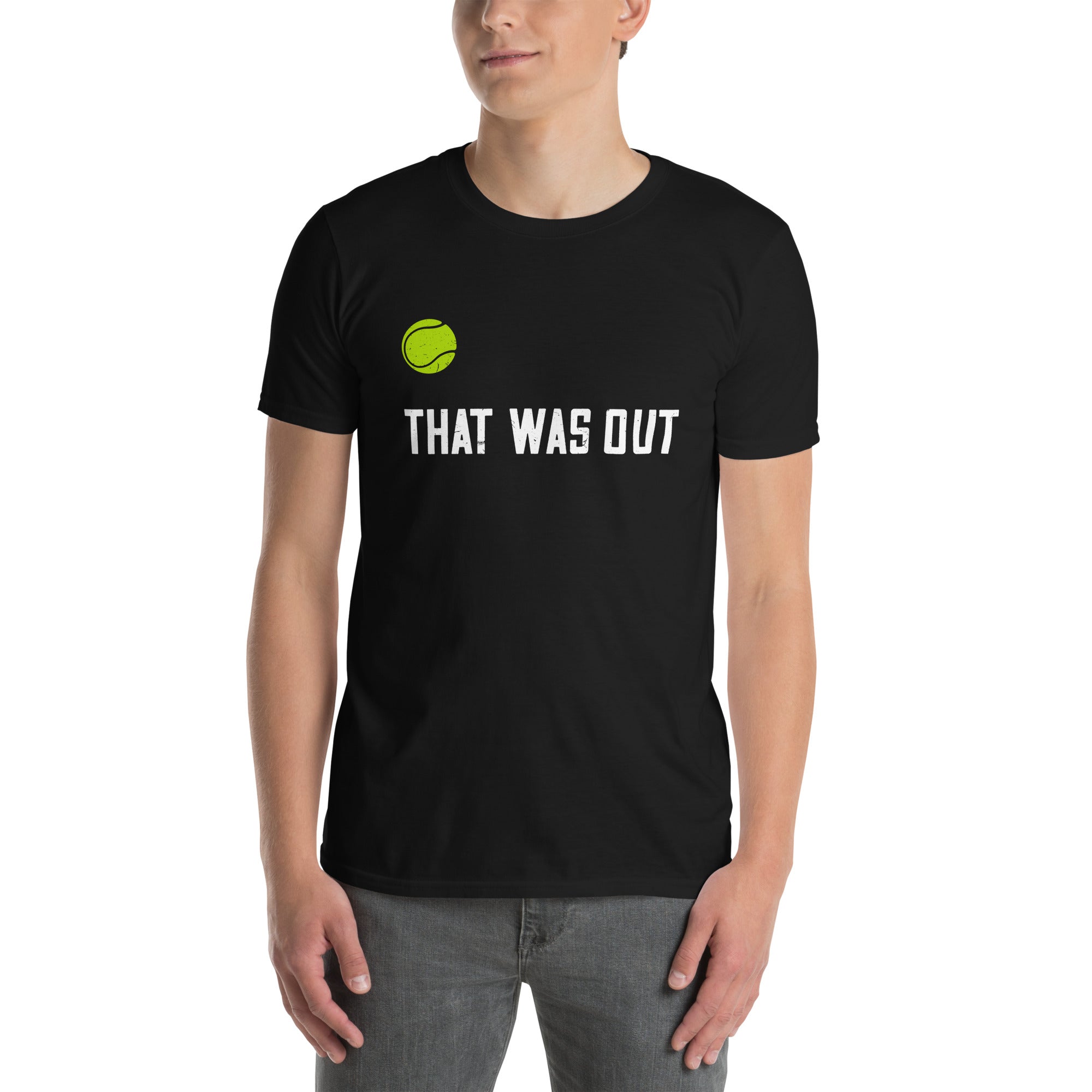 Funny Tennis T-Shirt That Was Out Cute Sports Tee - Cuccico Design