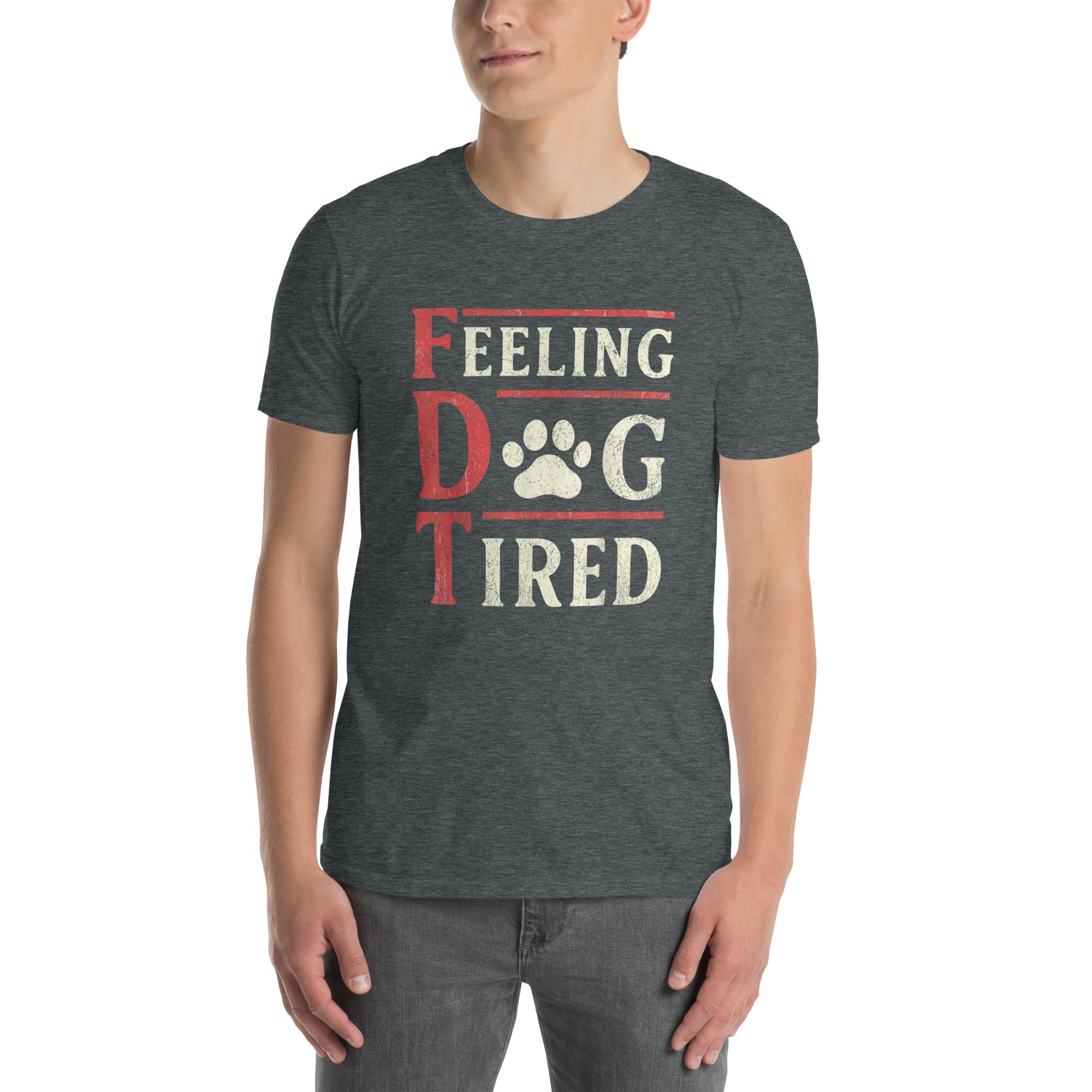 Feeling Dog Tired T-Shirt | Funny Humorous Tee - Cuccico Design