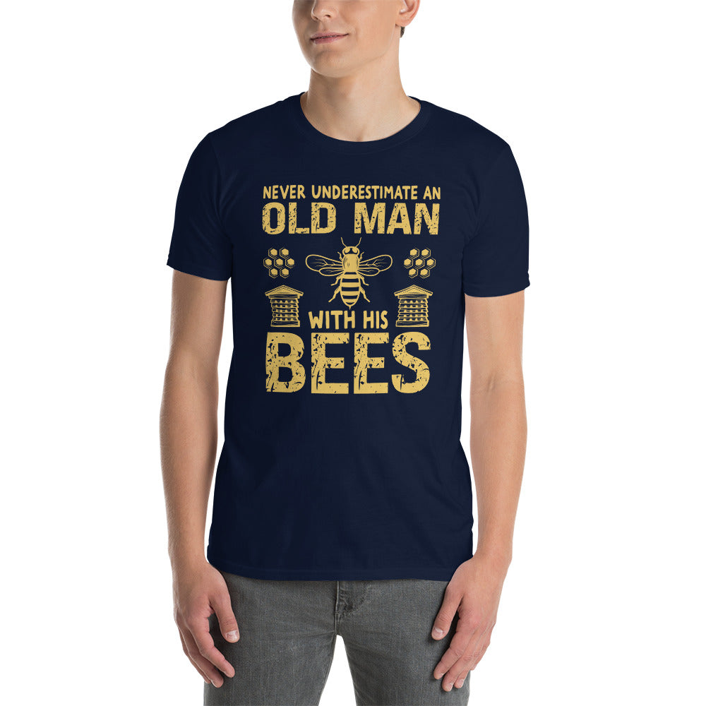 Bee Dad Shirt | Old Man Beekeeper T-Shirt Gift - Cuccico Design