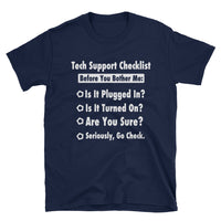Funny Tech Support Shirt | Helpdesk & IT Gift Tee - Cuccico Design
