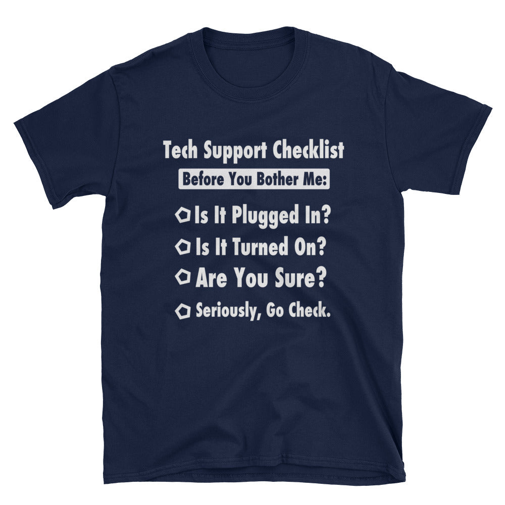 Funny Tech Support Shirt | Helpdesk & IT Gift Tee - Cuccico Design