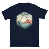 D20 Dice T-Shirt - Cool Gaming Apparel - Cuccico Design