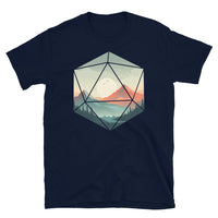 D20 Dice T-Shirt - Cool Gaming Apparel - Cuccico Design