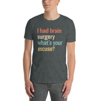 Brain Surgery Survivor T-Shirt | Brain Cancer Support Gift - Cuccico Design
