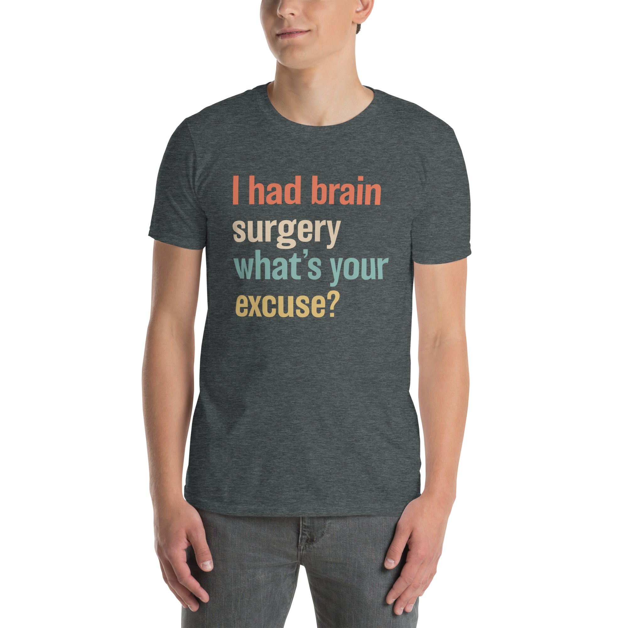 Brain Surgery Survivor T-Shirt | Brain Cancer Support Gift - Cuccico Design