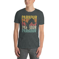 Unisex Vintage Parkour T-Shirt - Traceur Freerunning Tee - Cuccico Design