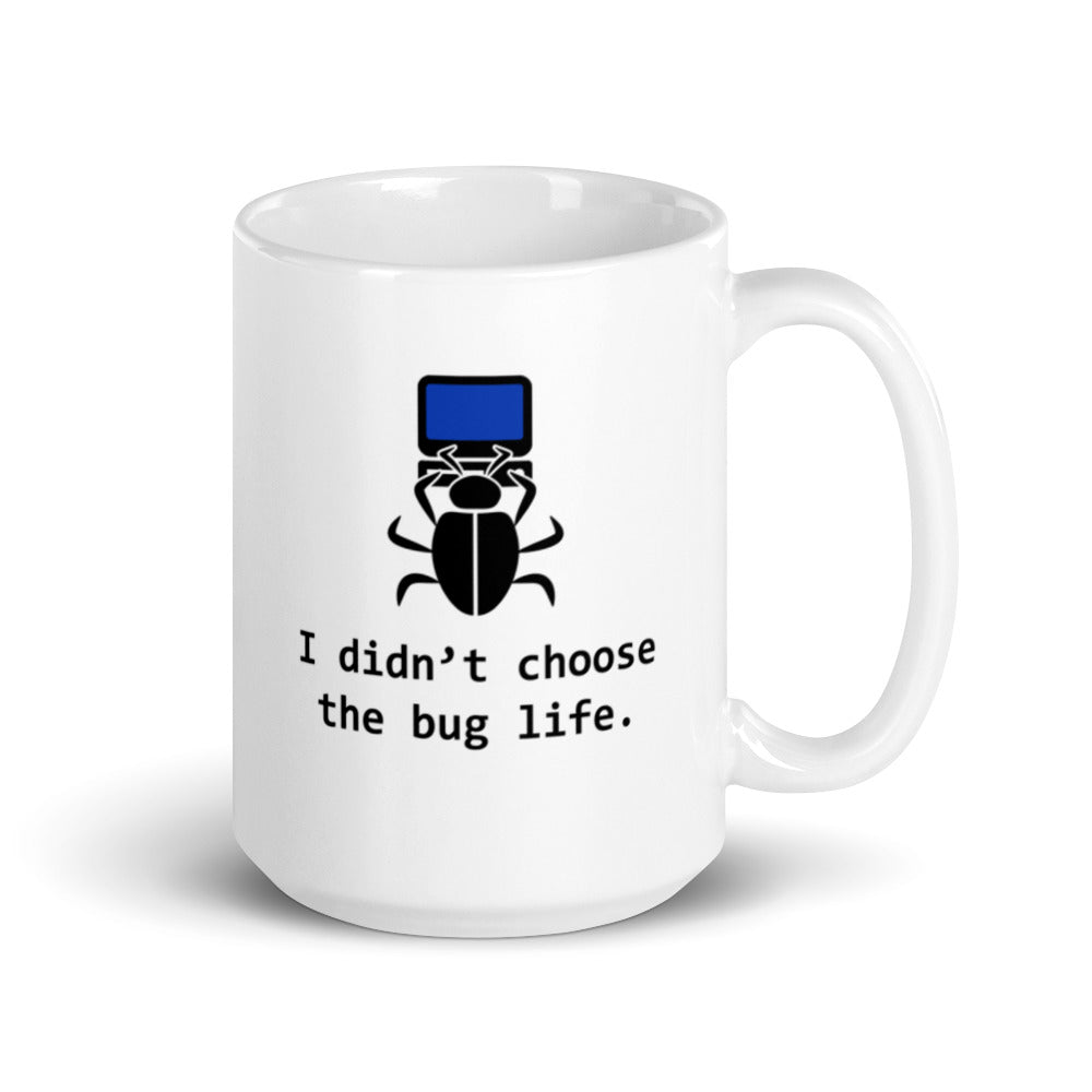 Funny QA Tester Mug - Debugging Gift Mug - Cuccico Design