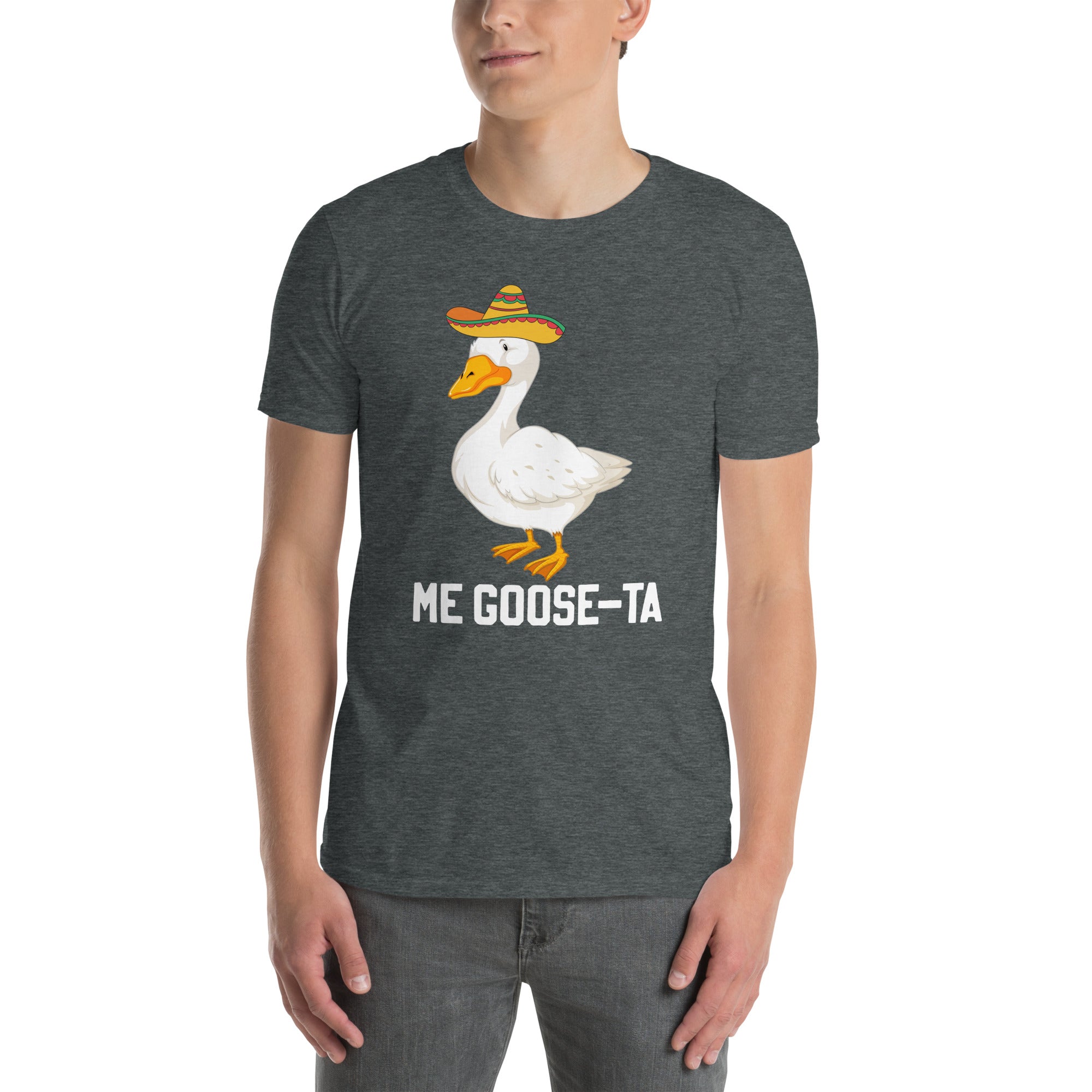 Me Goose Ta T-Shirt | Funny Mexican Pun Spanish Goose Shirt - Cuccico Design
