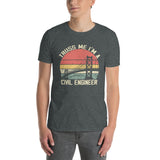 Truss Me Civil Engineer T-Shirt | Funny Engineering Gift - Cuccico Design