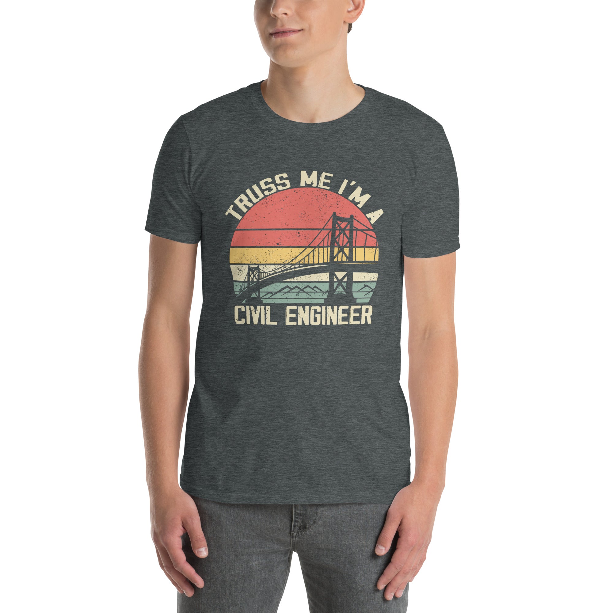 Truss Me Civil Engineer T-Shirt | Funny Engineering Gift - Cuccico Design