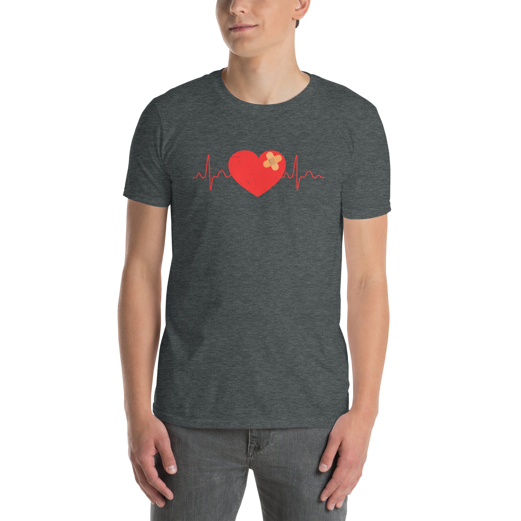 Cardiology T-Shirt | EKG Heartbeat Line & Medical Gift - Cuccico Design