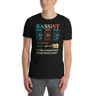 Bassist Definition T-Shirt | Funny Bass Player Gift - Cuccico Design