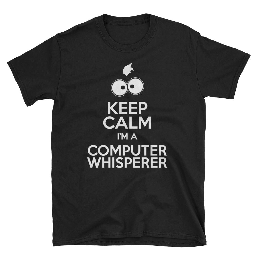 Computer Whisperer Tech Support T-Shirt for Geeks - Cuccico Design