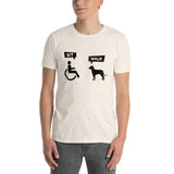 Funny Wheelchair Humor T-Shirt - Joke Design - Cuccico Design