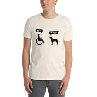 Funny Wheelchair Humor T-Shirt - Joke Design - Cuccico Design