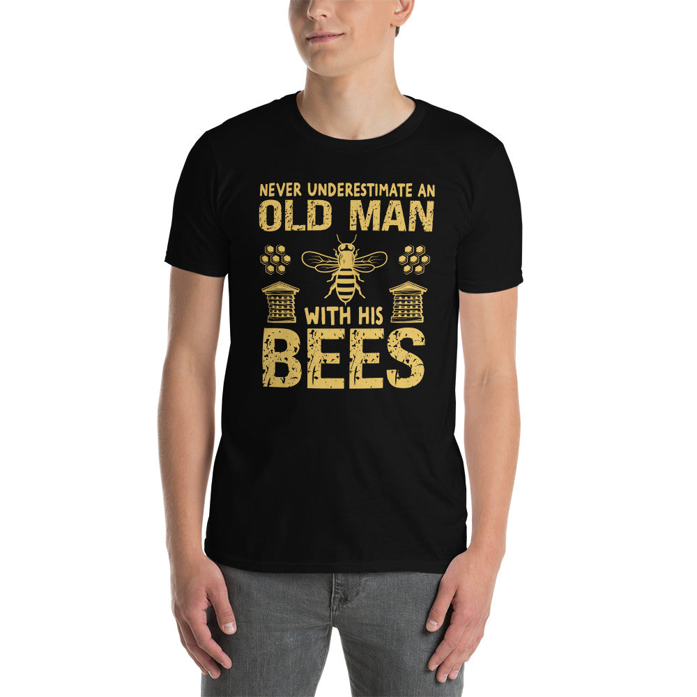 Bee Dad Shirt | Old Man Beekeeper T-Shirt Gift - Cuccico Design