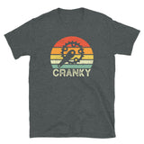 Funny Bicycle T-Shirt for Cycling Lovers | Cranky Sun - Cuccico Design