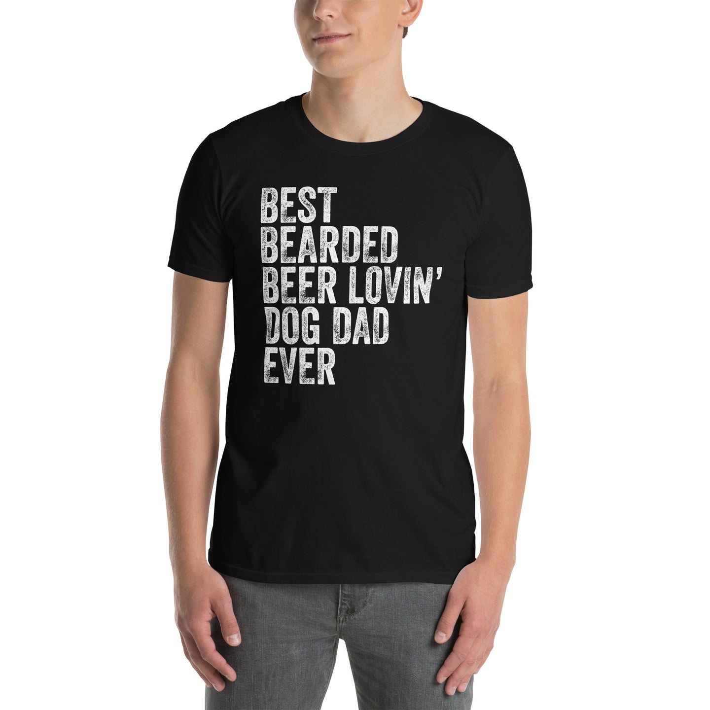 Best Dog Dad Ever T-Shirt for Men | Dog Dad Gift - Cuccico Design