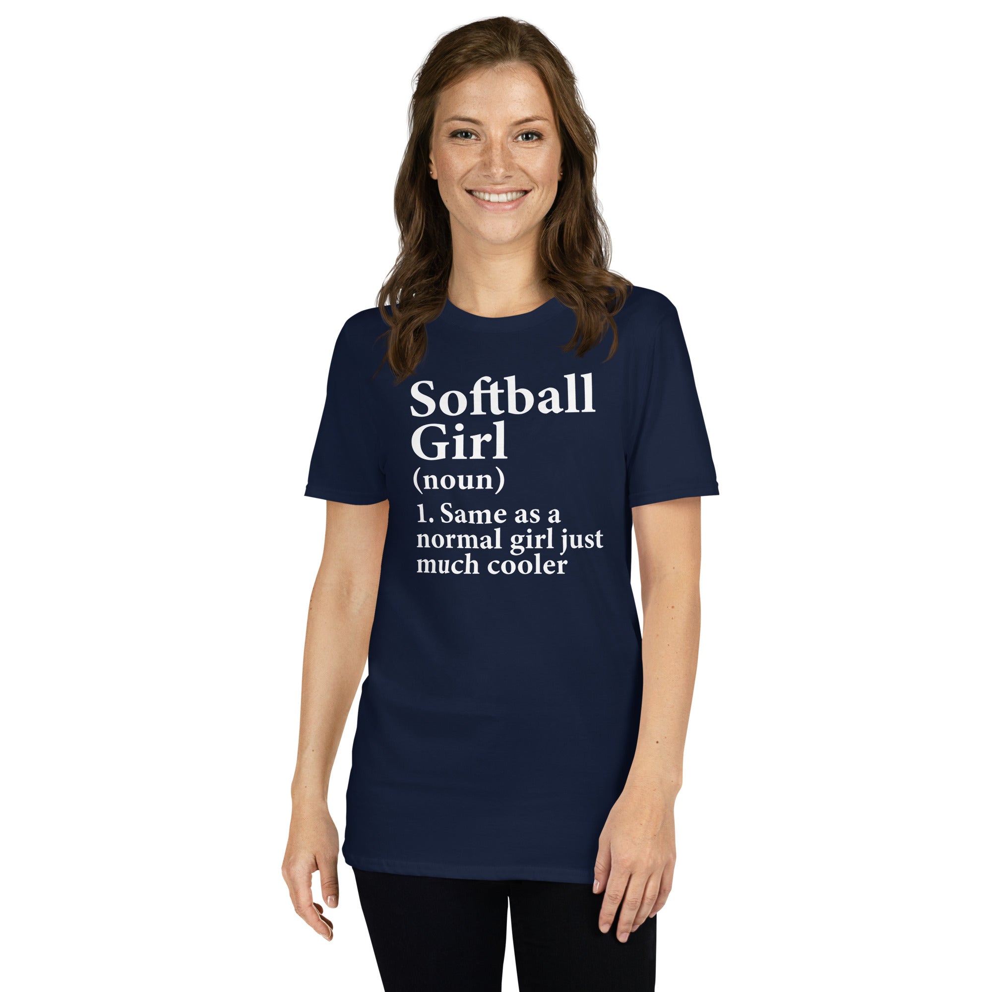 Sassy Softball Player T-Shirt - Cuccico Design