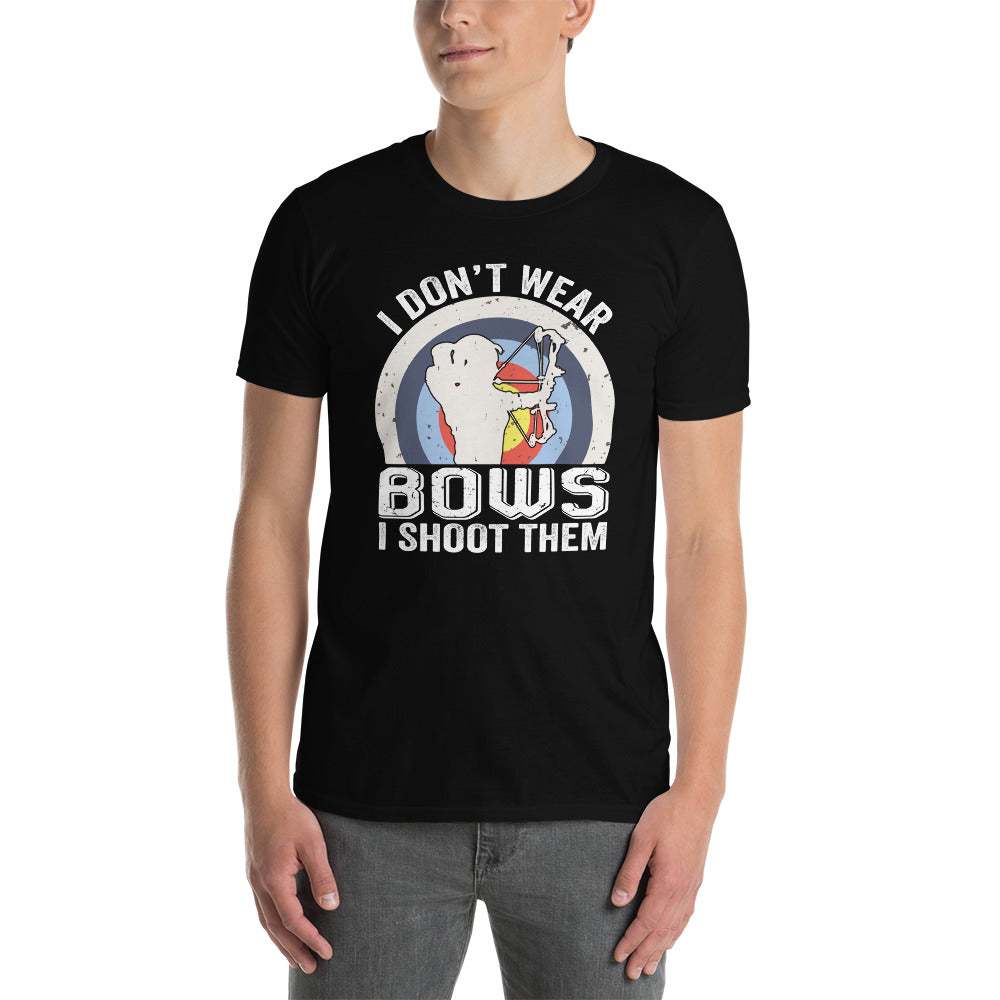 Archery Girl Unisex T-Shirt - I Shoot Them Bowhunting - Cuccico Design
