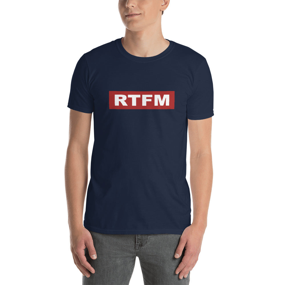 RTFM T-Shirt - Funny Tech Support & IT Sysadmin Shirt - Cuccico Design