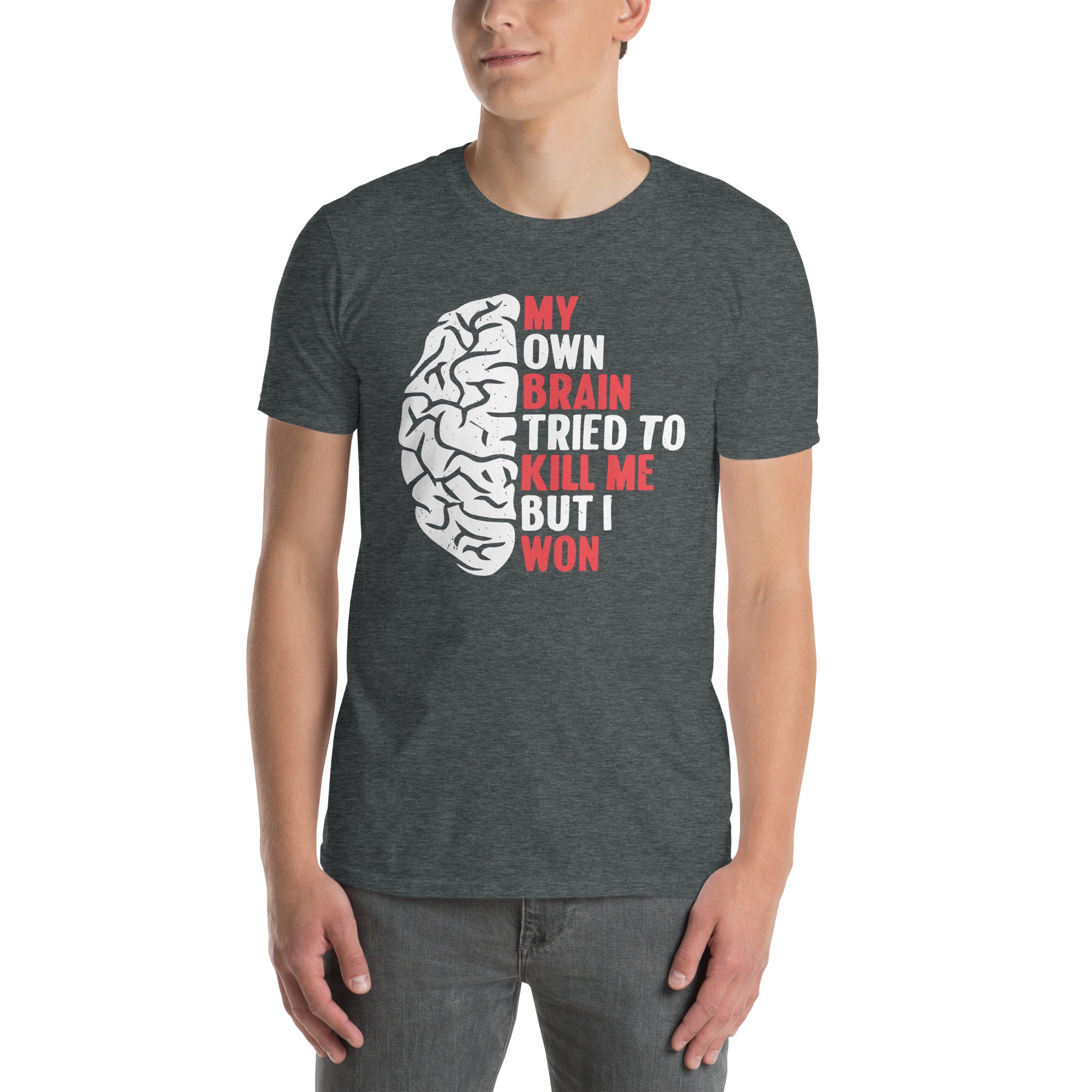 Brain Cancer Survivor T-Shirt | My Own Brain Tried To Kill Me - Cuccico Design