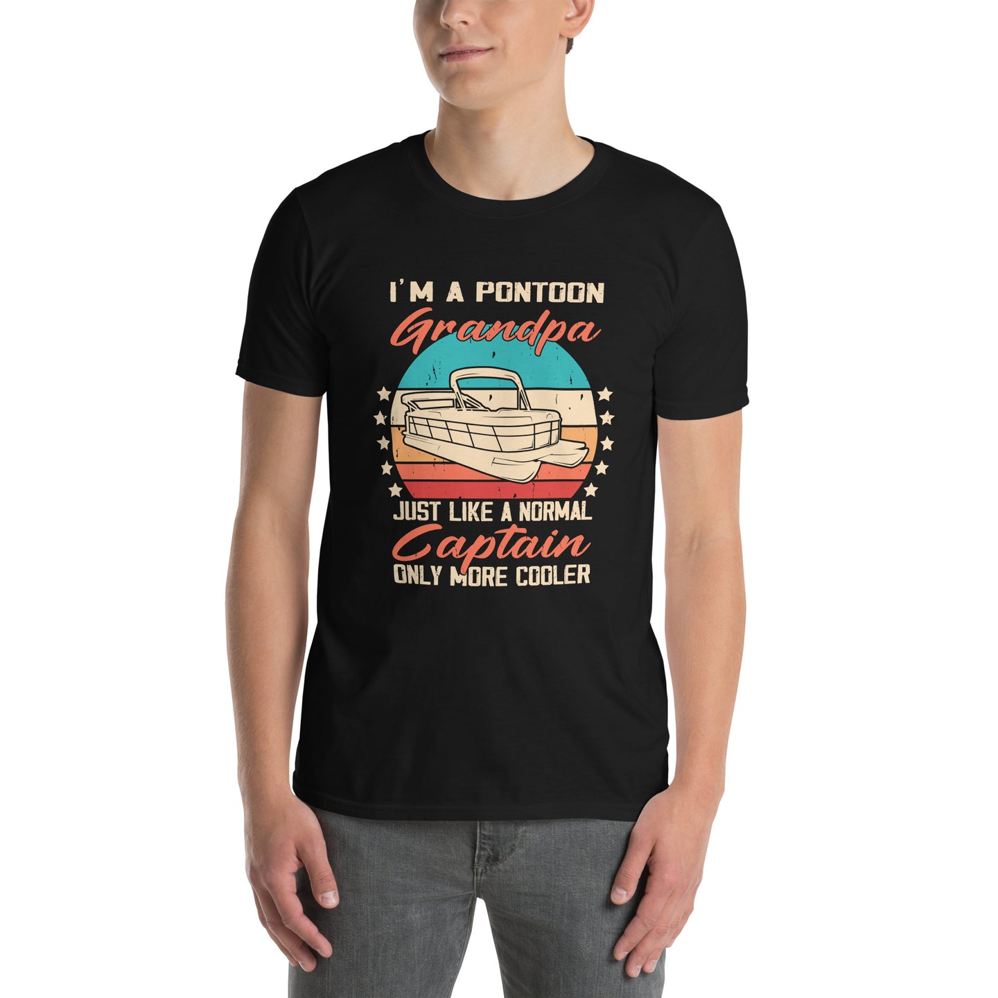 Grandpa Pontoon T-Shirt - Funny Boating Gift - Cuccico Design