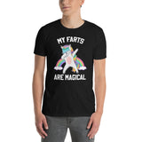 Funny Farting Unicorn T-Shirt - Magical Gag Gift Tee - Cuccico Design
