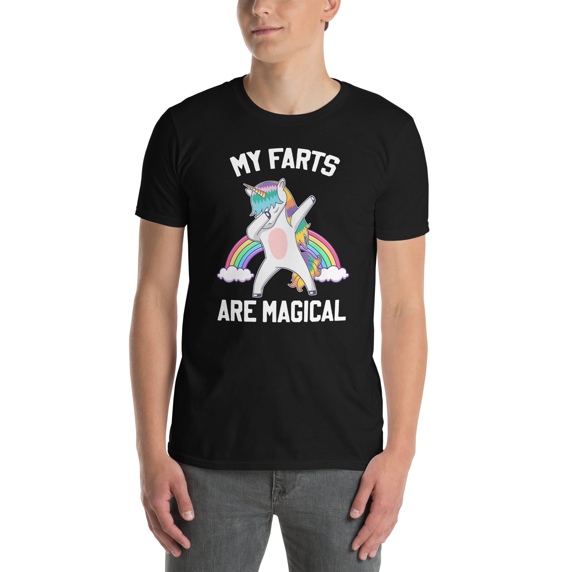 Funny Unicorn T-Shirt | My Farts Are Magical Gag Gift - Cuccico Design