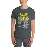 Funny Mechanic Hourly Rate Shirt - Auto Repair Gift - Cuccico Design