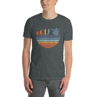 Funny Drummer Evolution T-Shirt | Percussionist Gift - Cuccico Design