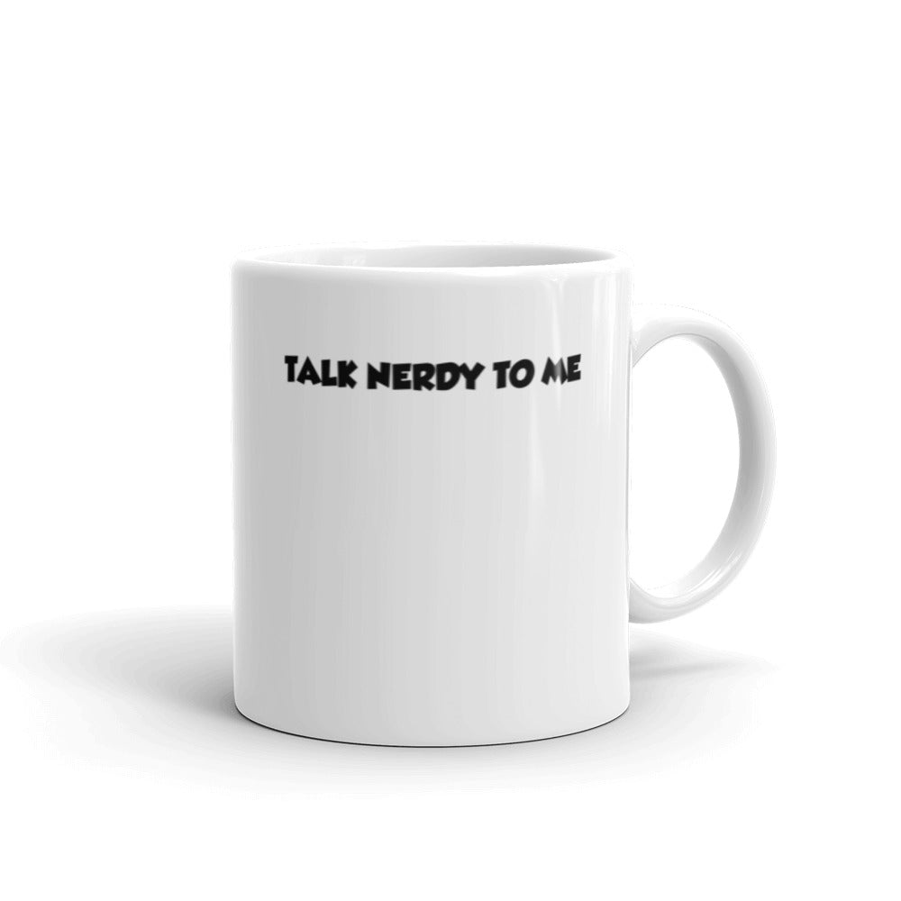 Talk Nerdy To Me Mug - Funny Computer Geek Gift - Cuccico Design
