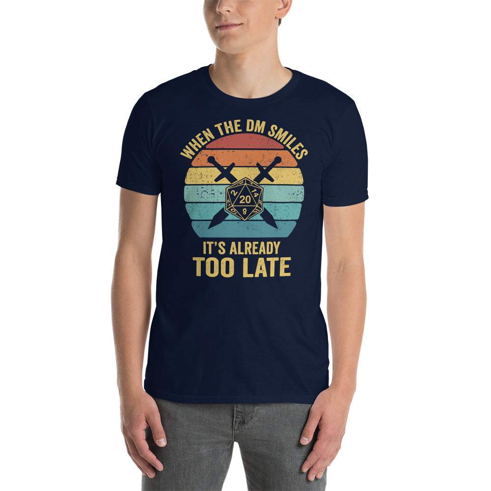 Funny Dungeon Master T-Shirt | When the DM Smiles Gift Idea - Cuccico Design