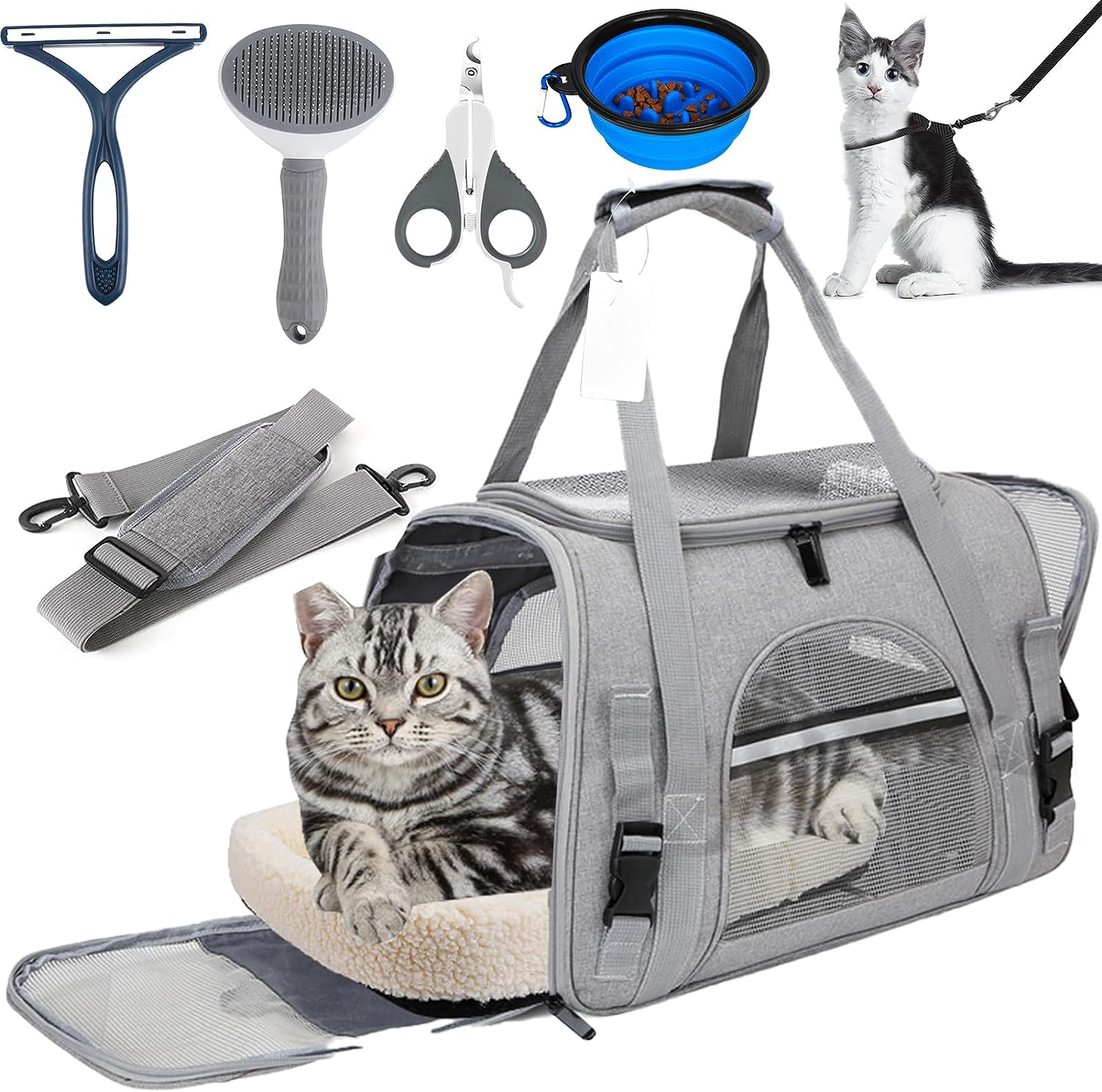 Premium Airline Approved Cat Travel Carrier Bag