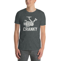 Funny Fishing Shirt - Cranky Fish Crankbait T-Shirt - Cuccico Design