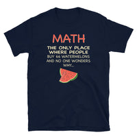 Math Watermelon Shirt - Funny Math Lover Gift Tee - Cuccico Design