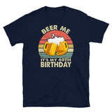 Funny Beer 40th Birthday T-Shirt - Unisex Gift Idea - Cuccico Design