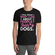 Funny Dog Lover Shirt - "Their Dogs" Quote Tee - Cuccico Design