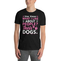 Funny Dog Lover Shirt - "Their Dogs" Quote Tee - Cuccico Design