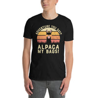 Alpaca Wearing Sunglasses T-Shirt - Funny Animal Tee - Cuccico Design