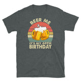 Funny Beer 40th Birthday T-Shirt - Unisex Gift Idea - Cuccico Design