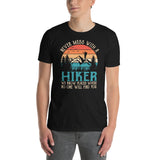 Vintage Hiking T-Shirt - Never Mess With A Hiker - Cuccico Design
