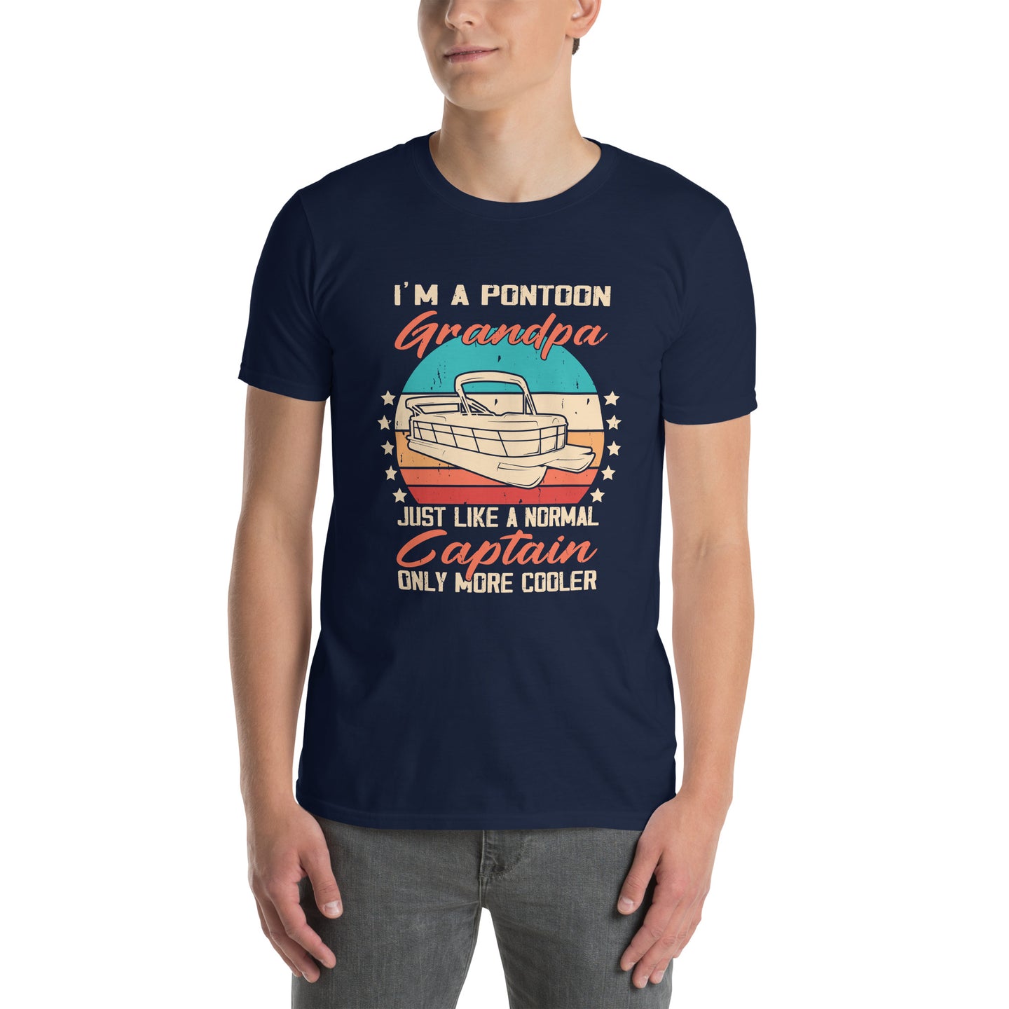 Grandpa Pontoon T-Shirt - Funny Boating Gift - Cuccico Design
