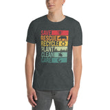 Earth Day Save Bees Rescue Animals T-Shirt | Unisex - Cuccico Design