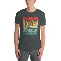 Earth Day Save Bees Rescue Animals T-Shirt | Unisex - Cuccico Design