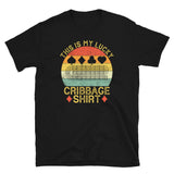 Lucky Cribbage Shirt Vintage Game Unisex T-Shirt - Cuccico Design