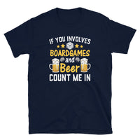 Board Games and Beer T-Shirt - Funny Drinker Gift - Cuccico Design