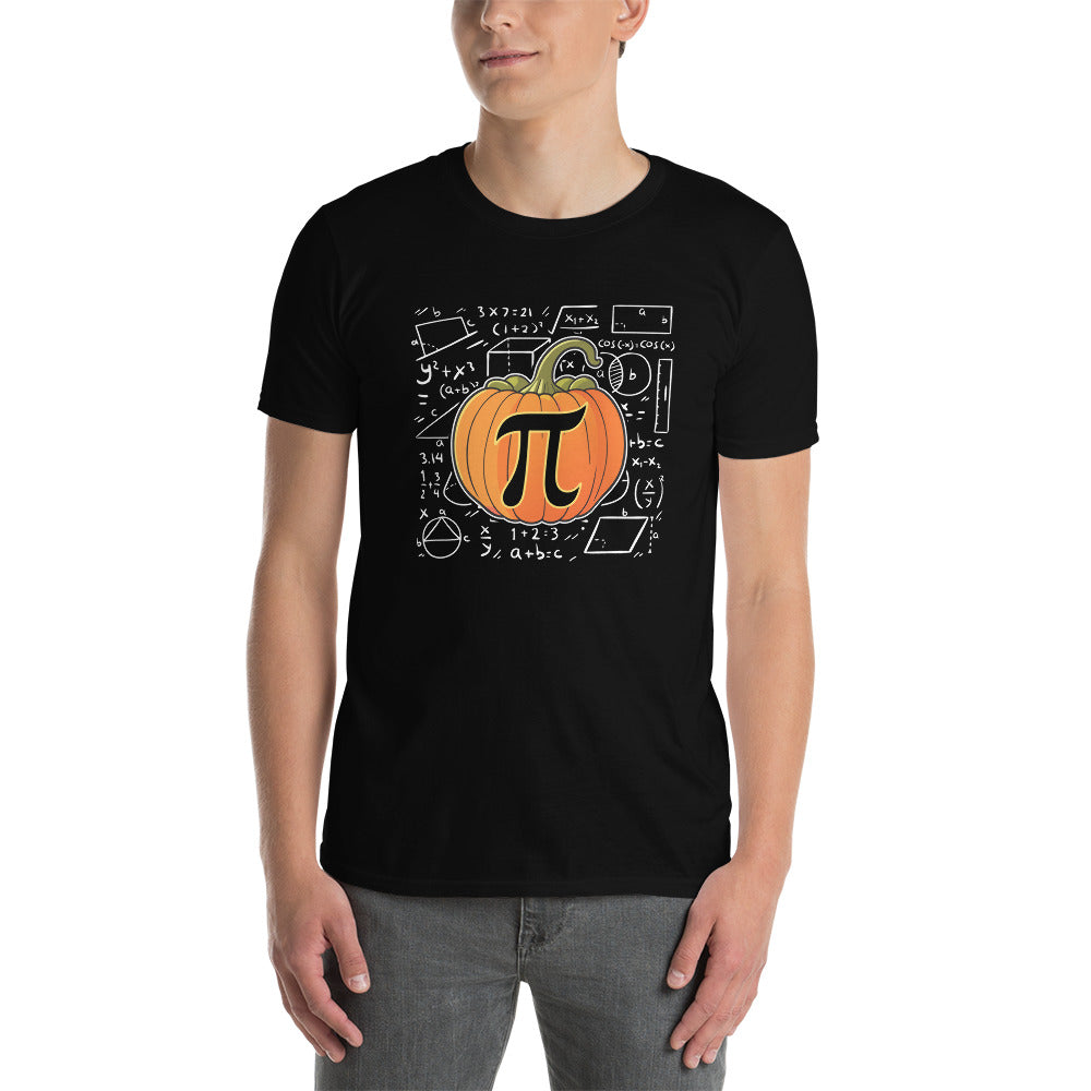 Funny Pumpkin Pie Math Unisex T-Shirt - Cuccico Design